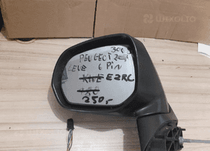 Lusterko lewe peugeot 3009 6PIN ezrc srebrne 2