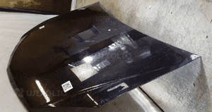 Maska pokrywa silnika opel astra h 3 iii kod kolor Z20R czarna 3