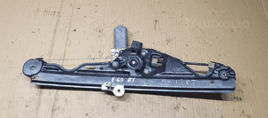 Mechanizm podnośnik szyby prawy tył BMW 5 E60 7184744S 7184746E 1