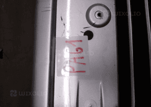 Zderzak przód przedni opel astra h 3 iii lift fl Z157 srebrny 5