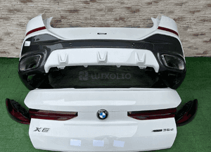 Klapa zderzak tył tylna lampy tylne bmw X6 G06 m pakiet A300 europa 1