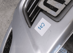Zderzak przód przedni do opel astra h 3 iii lift fl halogeny Z157 srebrny 5