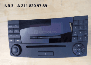 MERCEDES E 211  RADIO  CD  oryginał 11