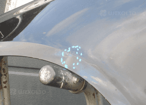 Błotnik przedni przód lewy audi A4 B9 RS4 2015-2019 14