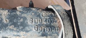 Zwrotnica piasta lewy przód przednia lewa Skoda Superb I 1.9 TDI 7