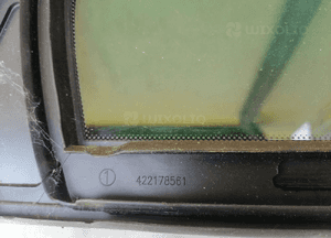 Uszczelka drzwi szyba lewy tył Opel Insignia B kombi 422178561 3
