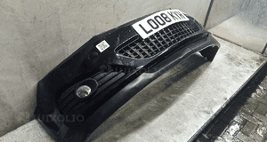 Zderzak przód przedni opel astra h 3 iii gtc halogeny kod lakieru Z20R czarny 2