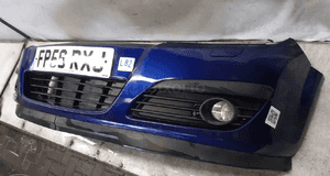 Zderzak przód przedni opel astra h 3 iii Z21B granatowa halogeny 3