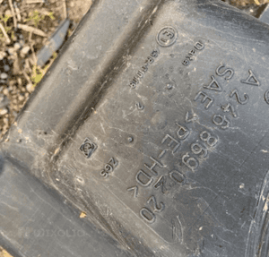 MERCEDES a176 b 246 cla 117  zbiorniczek płynu spryskiwaczy 3