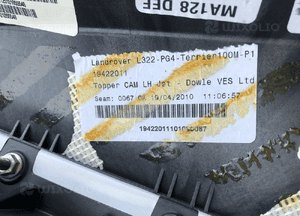 Kokpit deska rozdzielcza górny z poduszką airbag Range Rover LM L322 Lift 2009-12 4