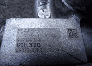 CITROEN PEUGEOT 1.6 HDI TURBOSPRĘŻARKA 9673283680 3