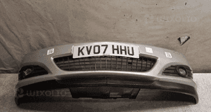 Zderzak przód przedni opel astra h 3 iii gtc Z167 szampańśka halogeny 1