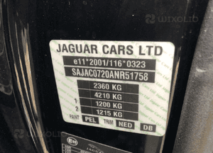 Drzwi tylne lewe PEL Jaguar XF X250 3