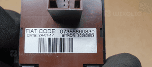 Włącznik przełącznik świateł panel Citroen Jumper 07355860830 3