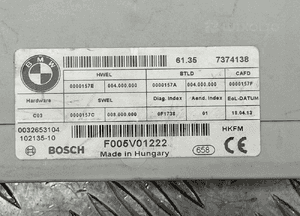 Bmw F34 sterownik moduł klapy tył 7374138 8