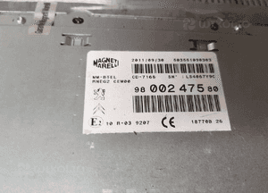 Peugeot 508 radio nawigacja 9800247580 2