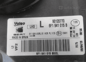 LAMPA PRZEDNIA PRZÓD LEWA SEAT IBIZA V 5 6F1 2017-2021 17