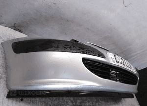 Zderzak przód przedni peugeot 307 ezrc srebrny 4