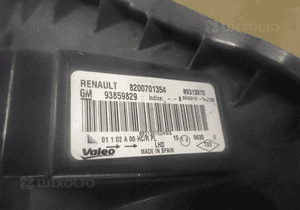 Lampa lewa reflektor lewy trafic vivaro lift 06- 3