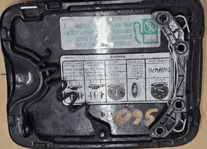 Volvo S60 klapka wlewu paliwa 455-16 019-26 4