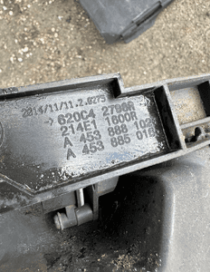 Smart 453 FORFOUR maska atrapa błotnik kratka kierunkowskaz wentylator 25