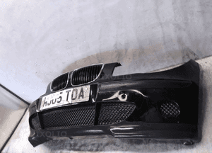 ^ ZDERZAK PRZÓD PRZEDNI DO BMW E87 SERIA 1 SCHWARZ II CZARNY 4