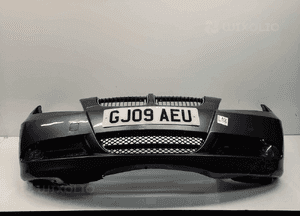 Zderzak przód przedni do bmw E90 E91 serii 3 sparkling graphite szary grafitowy halogeny 1