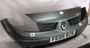 Zderzak przód przedni do renault scenic ii 2 halogeny TED97 zielony 2