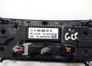 Panel klimatyzacji nawiewu mercedes gle i W166 166 A1669001812 2015-2019 5