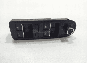 Panel przełącznik szyb lewy przód volkswagen golf vi 5K0867255A 2008-2012 2