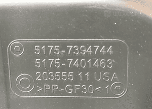 Podłoga osłona pod silnik bmw G01 G02 7394744 2