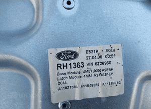 Mechanizm podnośnik szyby prawy przód Ford Focus MK2 6