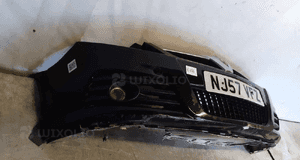 Zderzak przód przedni opel vectra c lift fl Z20R czarny halogeny 4