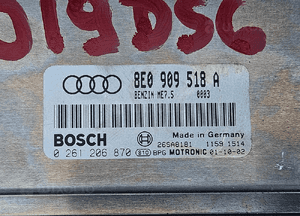 Komputer 8E0909518A 0261206870 Moduł Sterownik Silnika Silnik 1.8 T Turbo Benzyna Audi A4 B6 VW 2