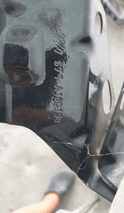 Mondeo MK4 lift 7-14 błotnik prawy przód 7S71-A16C 4