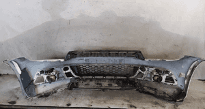 Zderzak przód przedni vw volkswagen scirocco halogeny LB9A biały do malowania i naprawy ! 5