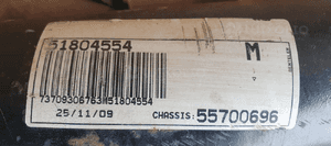 Belka ośka zawieszenie oś tył tylna Fiat Punto EVO 51804554 55700696 7