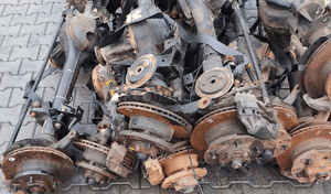 Most przód przedni land rover defender 2.2 2.4 tdci bez abs 2007-2014 11
