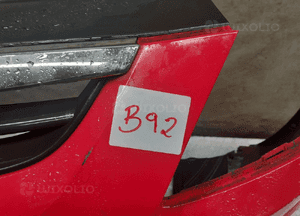 Zderzak przód przedni do hyundai I20 czerwony bh kod lakieru 4