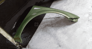 Renault scenic ii błotnik przód prawy  TED99 2