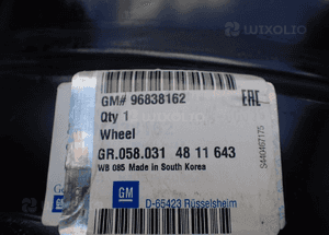 FELGI STALOWE OPEL ANTARA 16" 6,5J ET46 5x115 96838162 RADOM 4