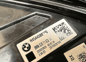 Klapa zderzak tył tylna lampy tylne bmw 7 G70 m pakiet 416 6