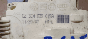 Zamek drzwi lewy tył tylny VW Passat B6 3C4839015A 6