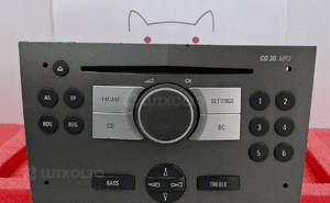 OPEL Astra H / Zafira B RADIO FABRYCZNE CD/MP3 13154304AZ 7643103310 1