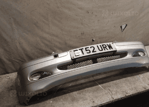 Zderzak przód przedni mercedes benz W203 c klasa 744 srebrny halogeny 3