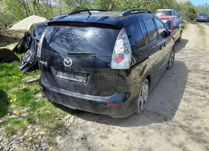 Mazda 5 05-10 Klapa z lotka z szyba drzwi tylna tył kolor 1
