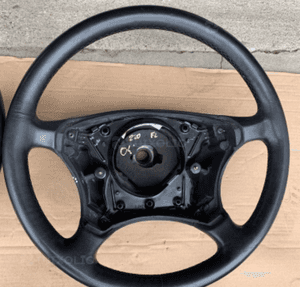 MERCEDES S 220 CL 215 kierownica szara beżowa czarna skórzana 6