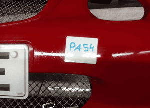 Zderzak przód przedni do rover mg zr zr-x czerwony halogeny 2