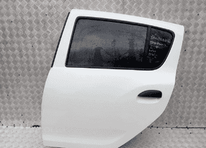 Drzwi prawy / lewy tył dacia sandero ii gołe. zamek , mechanizm szyby, szyba  do kupienia osobno 6