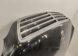 Mercedes w203 c klasa 00-07 MASKA POKRYWA SILNIKA GRILL ZAWIAS KOD LAK:c768 7